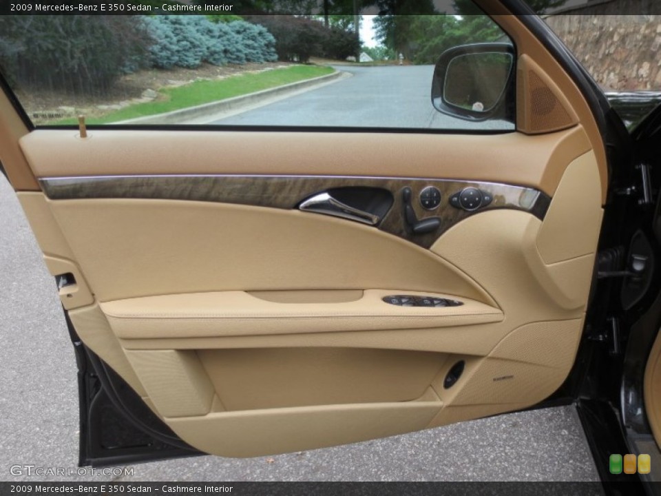 Cashmere Interior Door Panel for the 2009 Mercedes-Benz E 350 Sedan #66627494