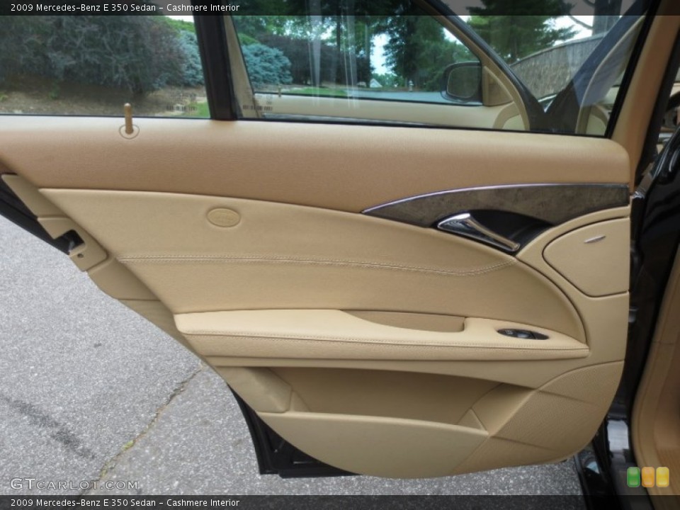 Cashmere Interior Door Panel for the 2009 Mercedes-Benz E 350 Sedan #66627497