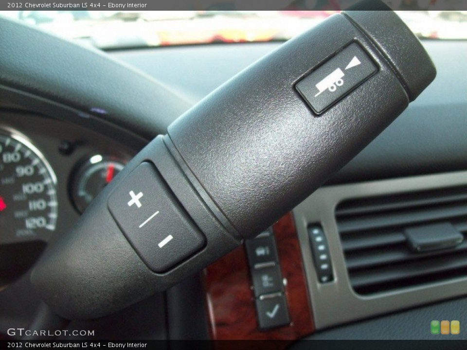 Ebony Interior Transmission for the 2012 Chevrolet Suburban LS 4x4 #66627569