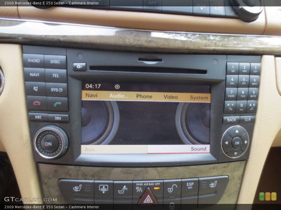 Cashmere Interior Audio System for the 2009 Mercedes-Benz E 350 Sedan #66627581