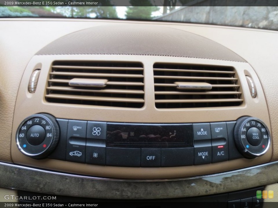 Cashmere Interior Controls for the 2009 Mercedes-Benz E 350 Sedan #66627596