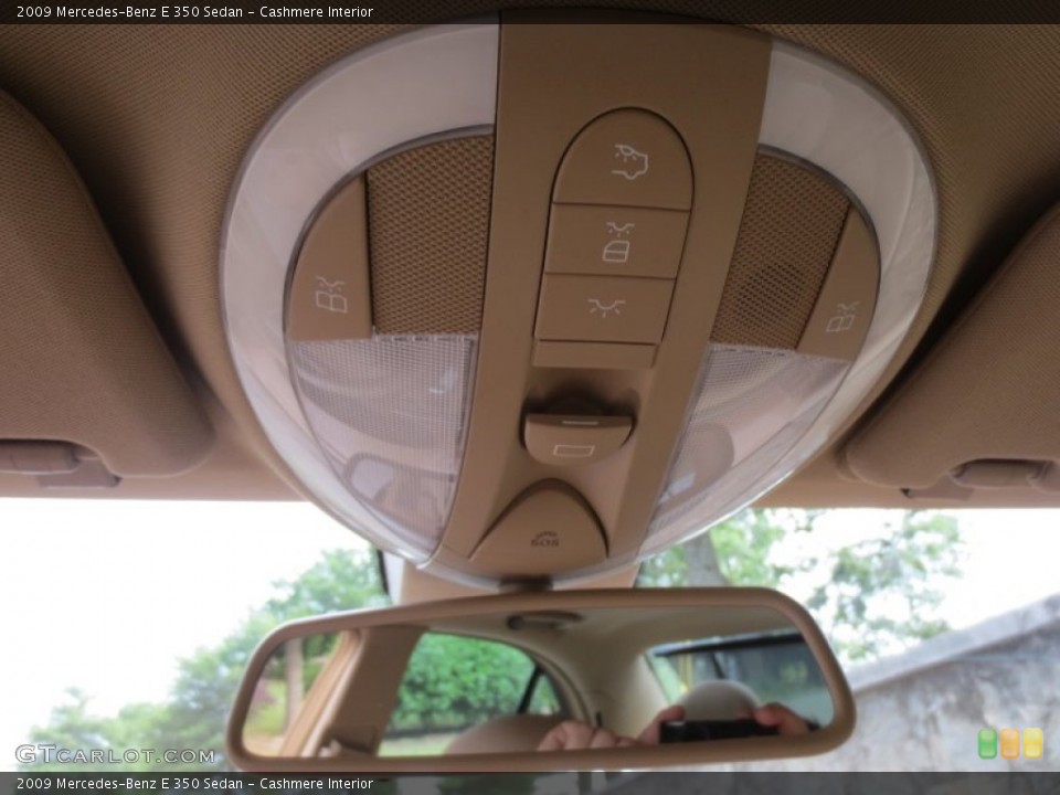Cashmere Interior Controls for the 2009 Mercedes-Benz E 350 Sedan #66627650
