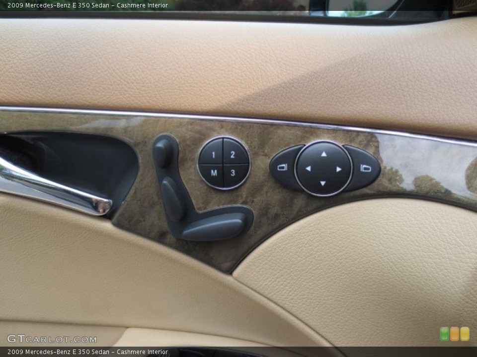 Cashmere Interior Controls for the 2009 Mercedes-Benz E 350 Sedan #66627671