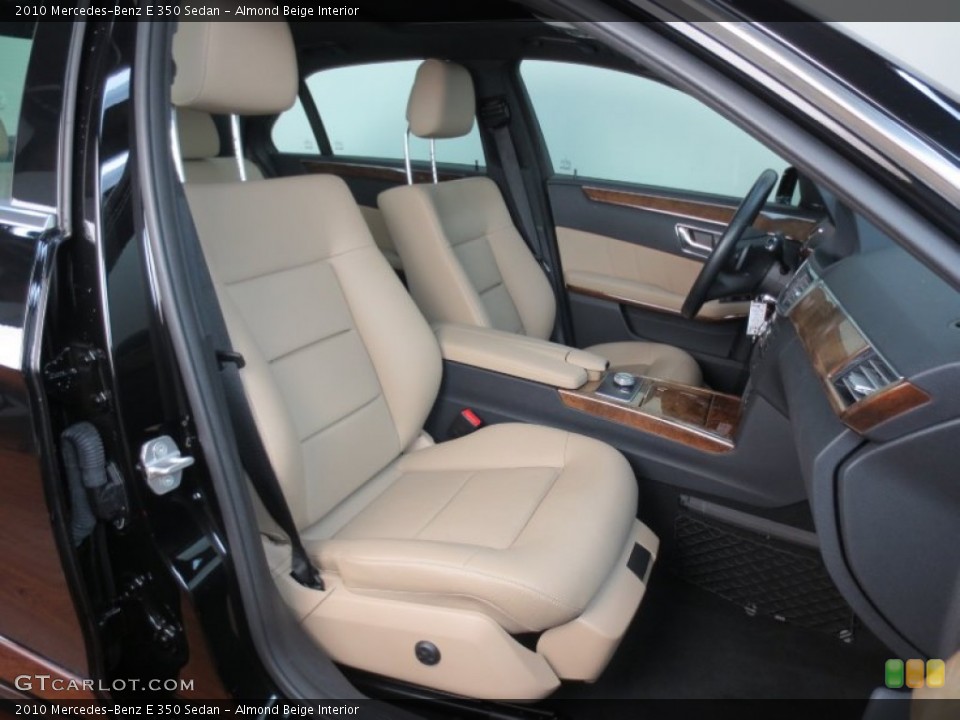 Almond Beige Interior Front Seat for the 2010 Mercedes-Benz E 350 Sedan #66627794