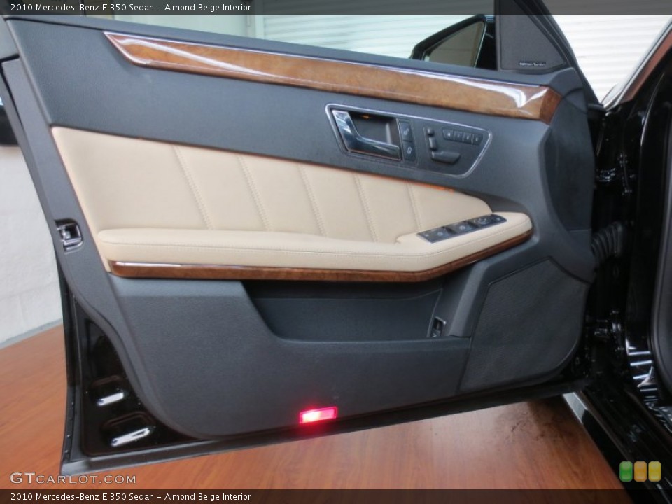 Almond Beige Interior Door Panel for the 2010 Mercedes-Benz E 350 Sedan #66627839