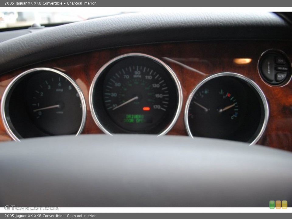 Charcoal Interior Gauges for the 2005 Jaguar XK XK8 Convertible #66630141