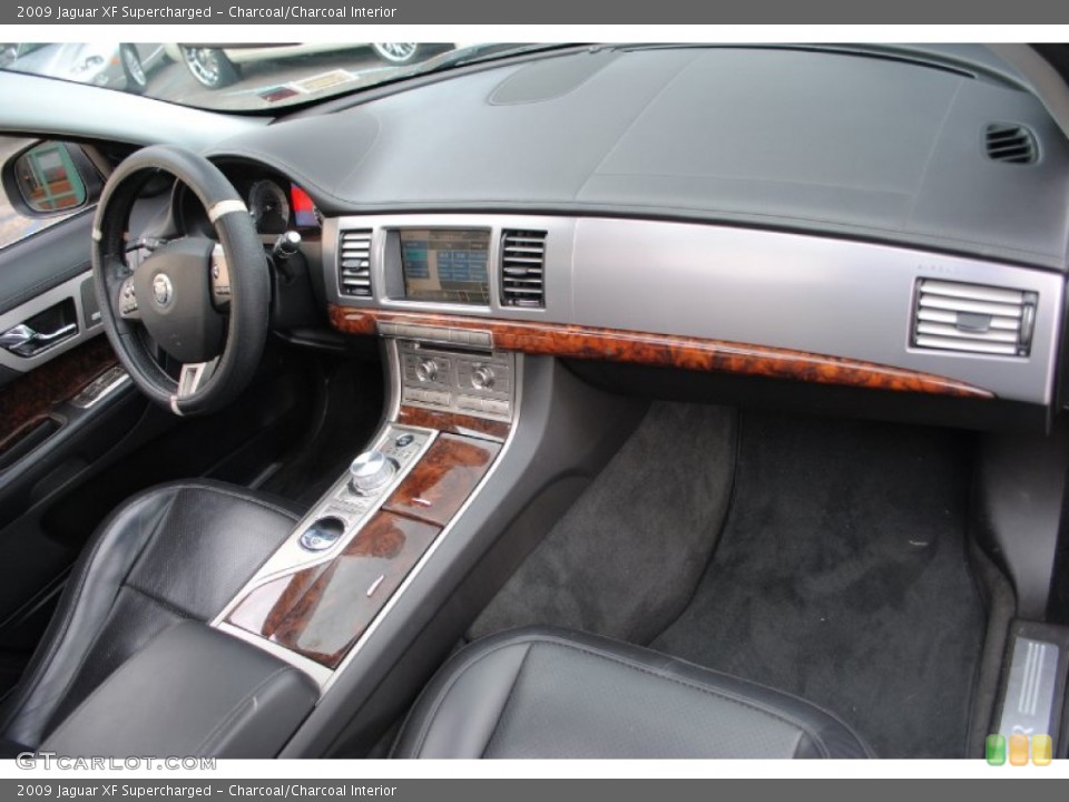 Charcoal/Charcoal Interior Dashboard for the 2009 Jaguar XF Supercharged #66630311