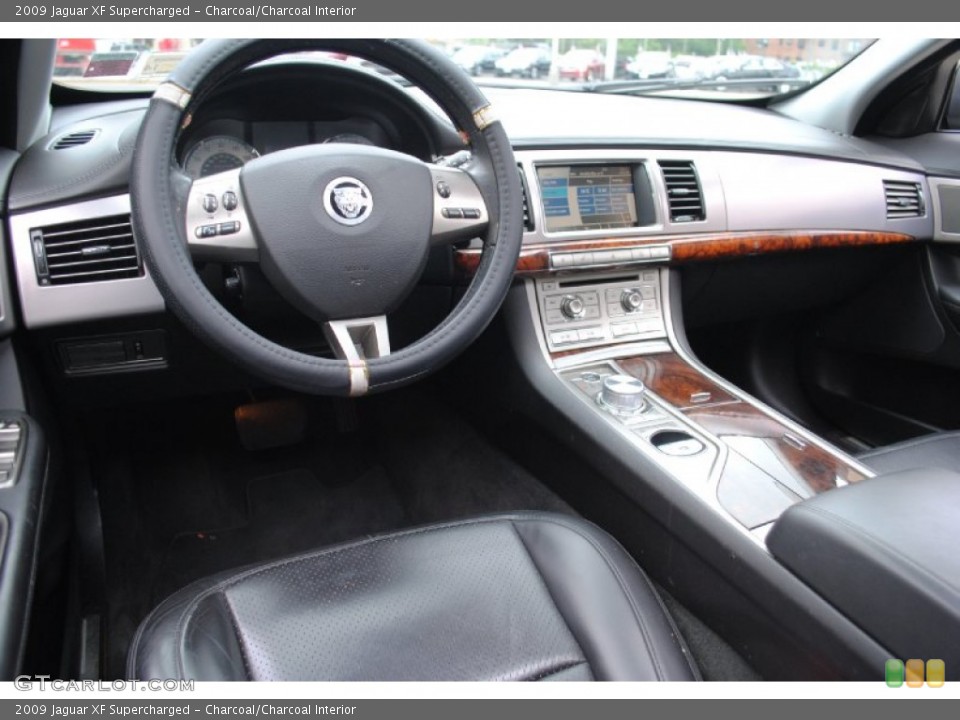 Charcoal/Charcoal Interior Dashboard for the 2009 Jaguar XF Supercharged #66630362