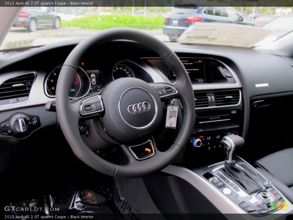 Black Interior Photo for the 2013 Audi A5 2.0T quattro Coupe #66632012