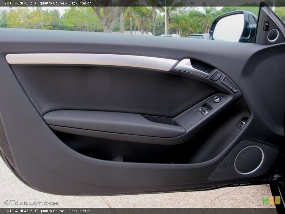 Black Interior Door Panel for the 2013 Audi A5 2.0T quattro Coupe #66632024