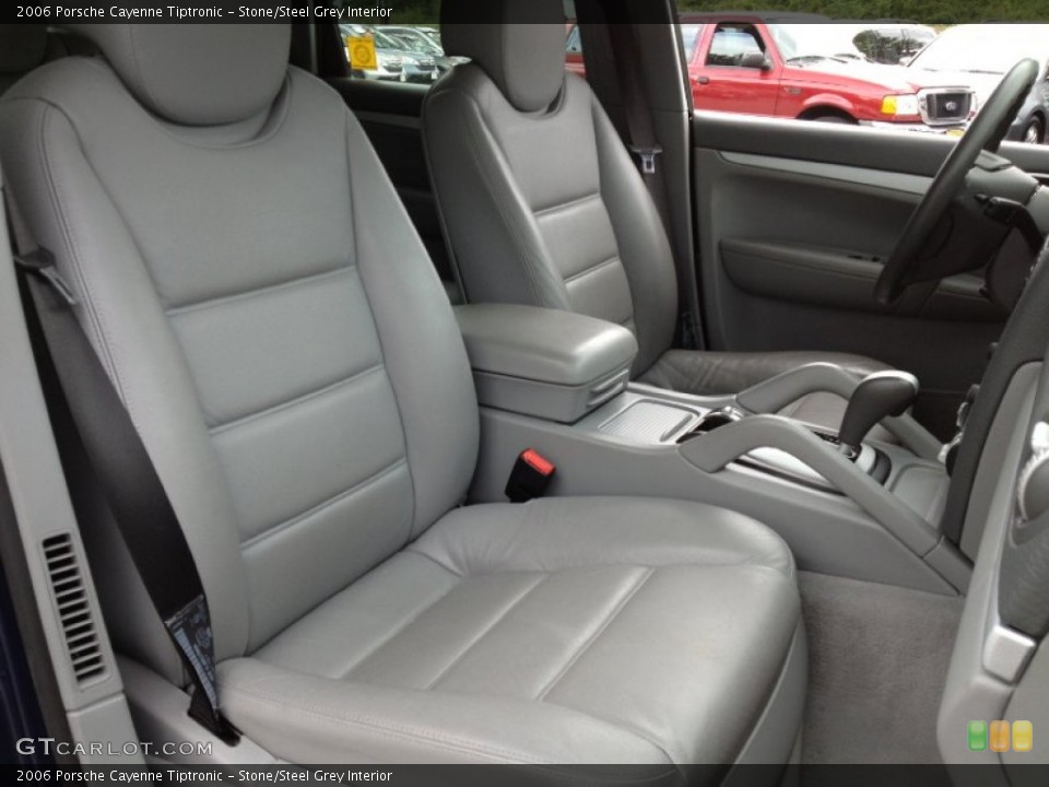 Stone/Steel Grey Interior Front Seat for the 2006 Porsche Cayenne Tiptronic #66633989