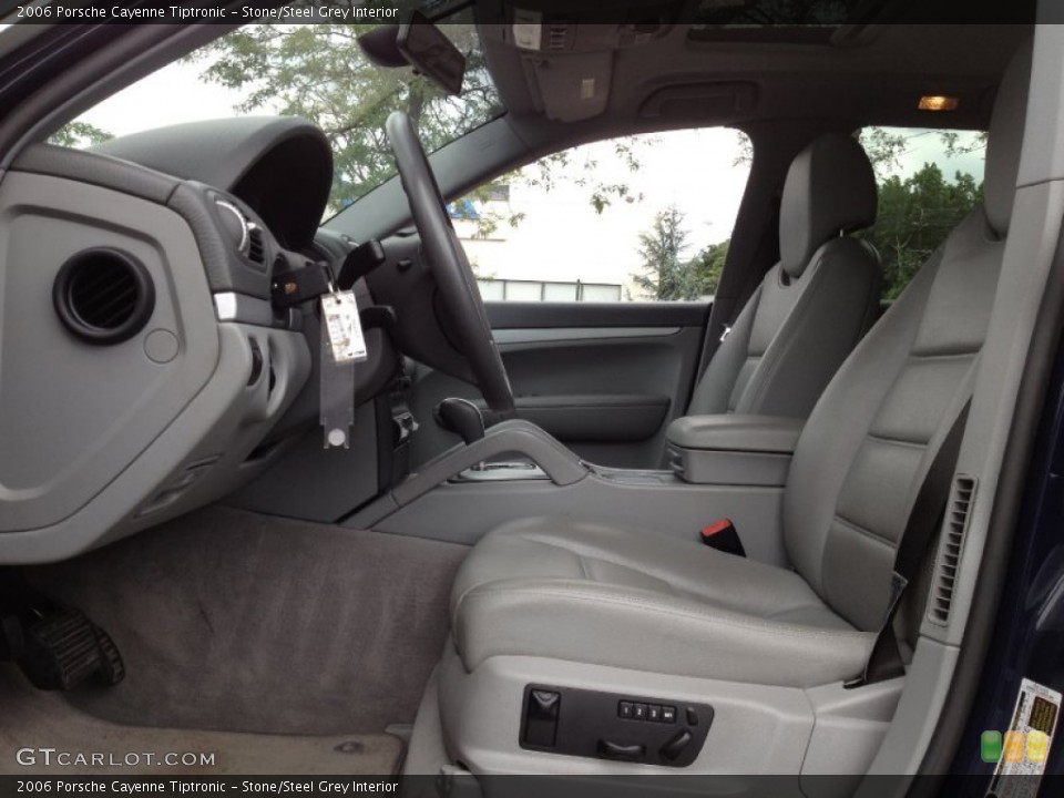 Stone/Steel Grey Interior Front Seat for the 2006 Porsche Cayenne Tiptronic #66633998