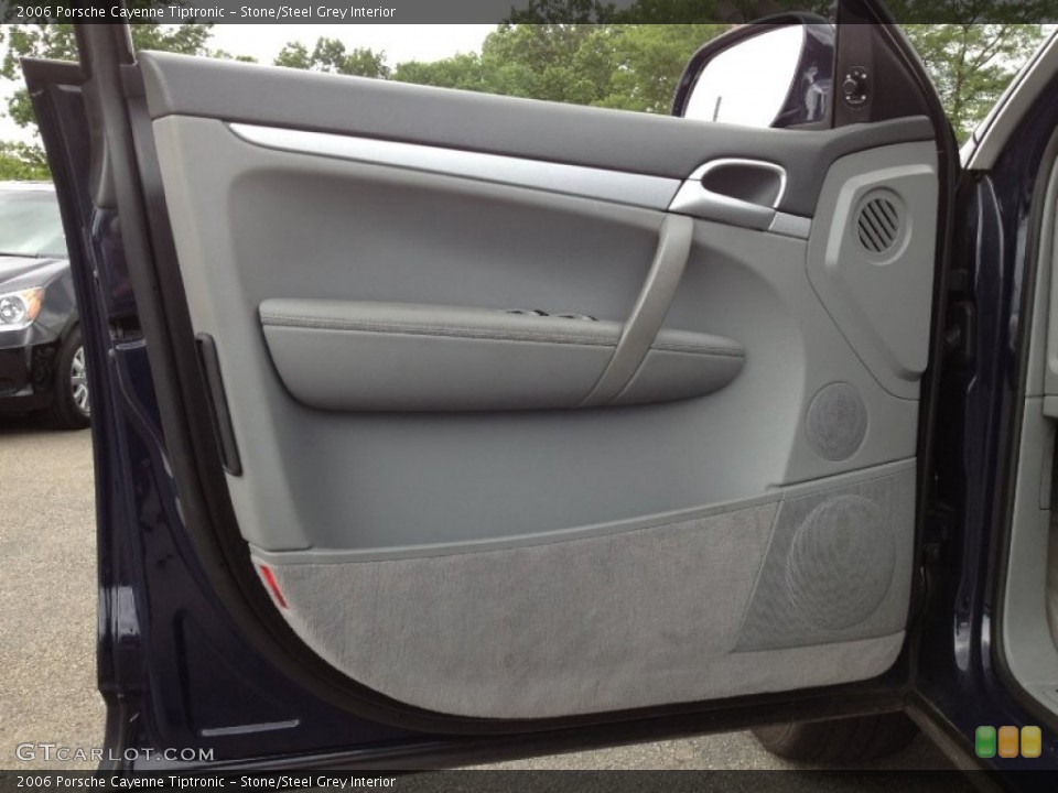 Stone/Steel Grey Interior Door Panel for the 2006 Porsche Cayenne Tiptronic #66634004