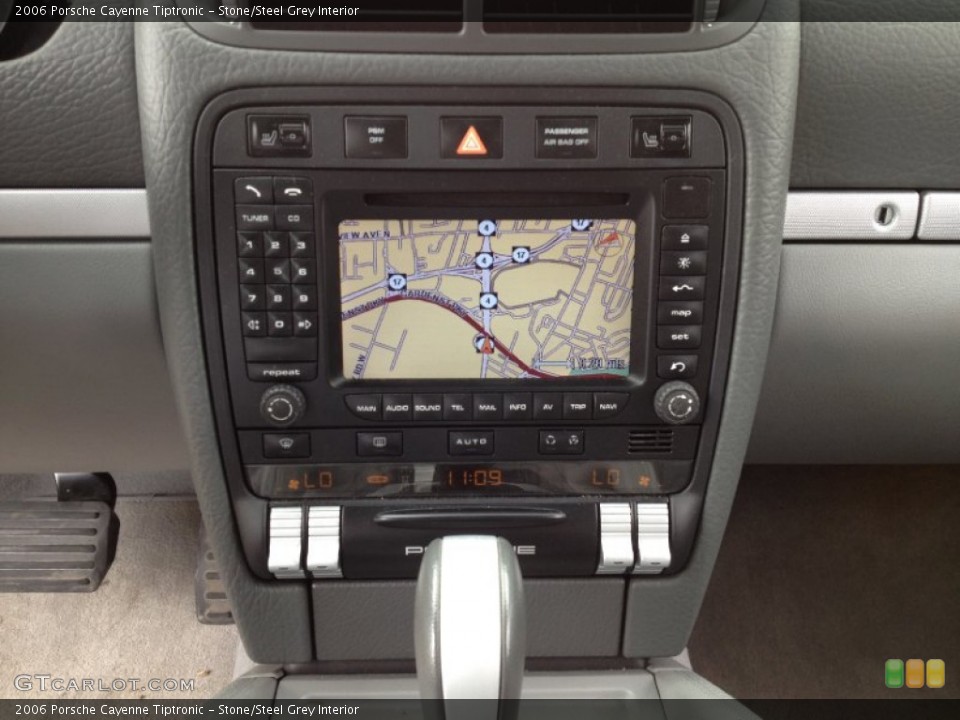 Stone/Steel Grey Interior Navigation for the 2006 Porsche Cayenne Tiptronic #66634049