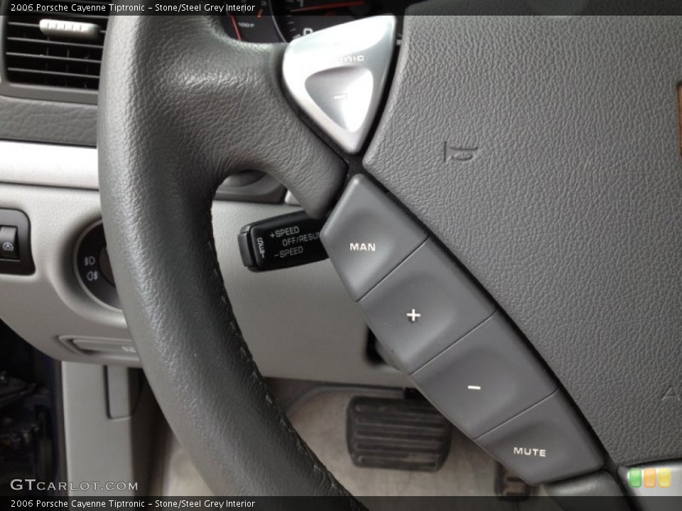 Stone/Steel Grey Interior Controls for the 2006 Porsche Cayenne Tiptronic #66634076