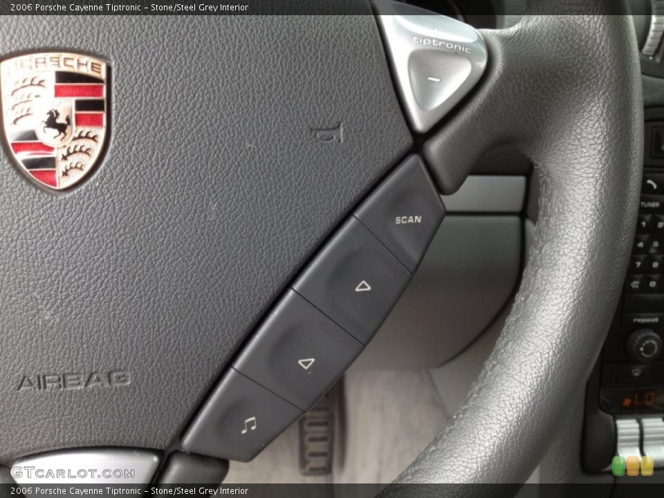 Stone/Steel Grey Interior Controls for the 2006 Porsche Cayenne Tiptronic #66634085