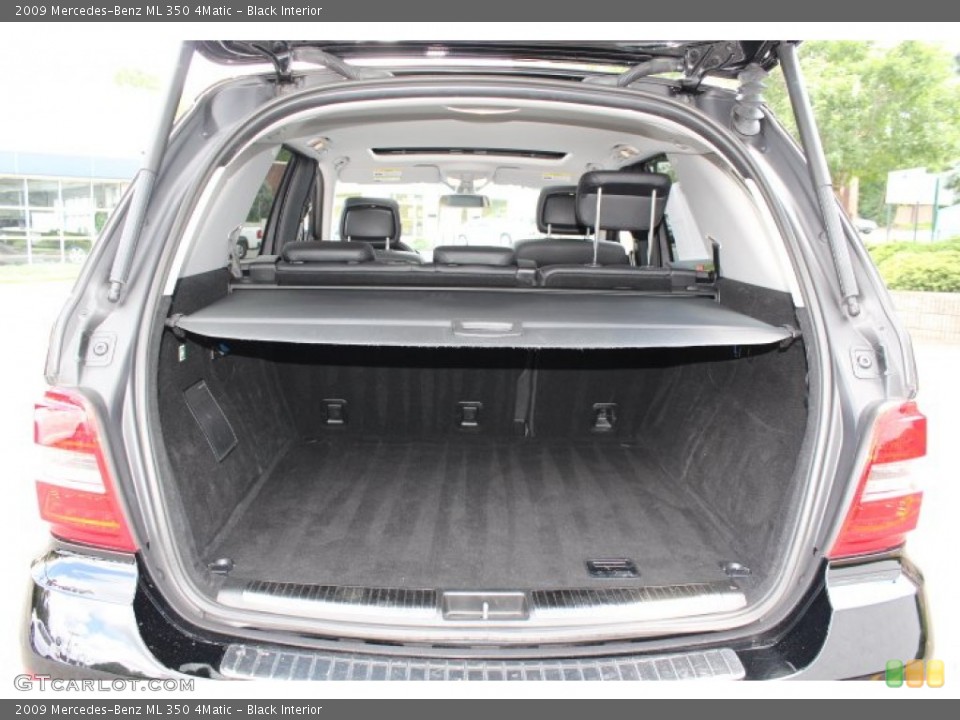 Black Interior Trunk for the 2009 Mercedes-Benz ML 350 4Matic #66635972