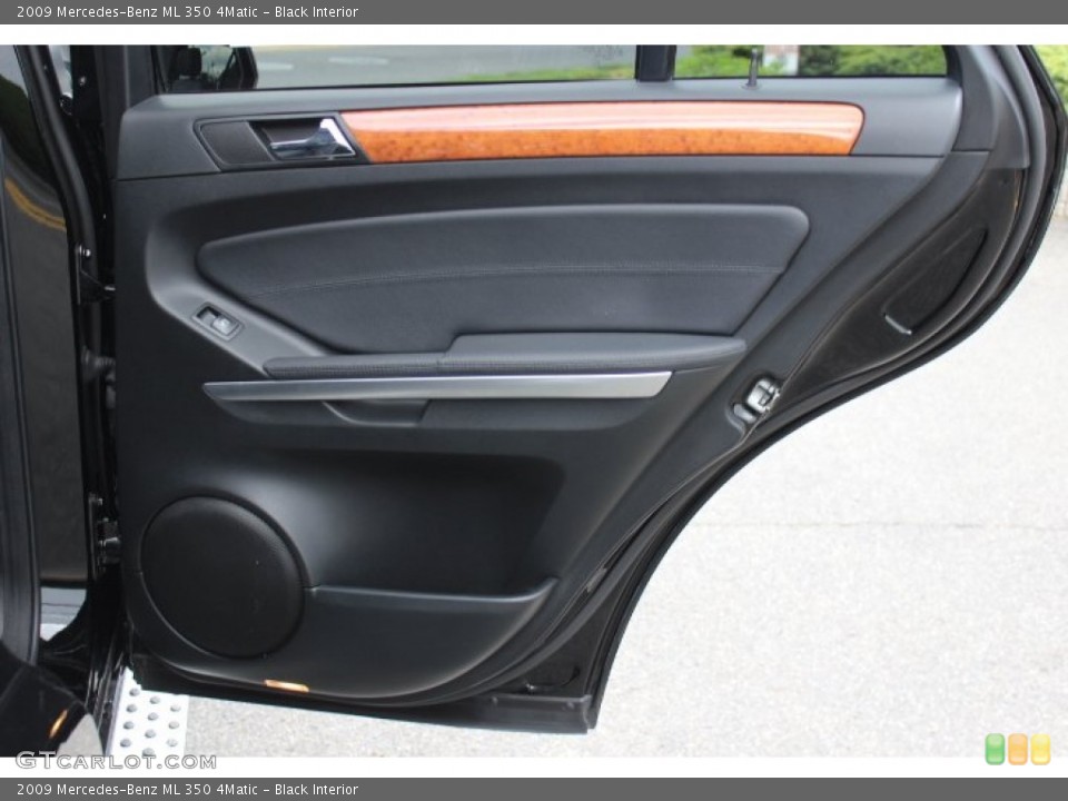 Black Interior Door Panel for the 2009 Mercedes-Benz ML 350 4Matic #66635987