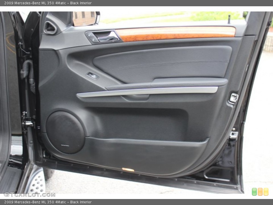 Black Interior Door Panel for the 2009 Mercedes-Benz ML 350 4Matic #66636005