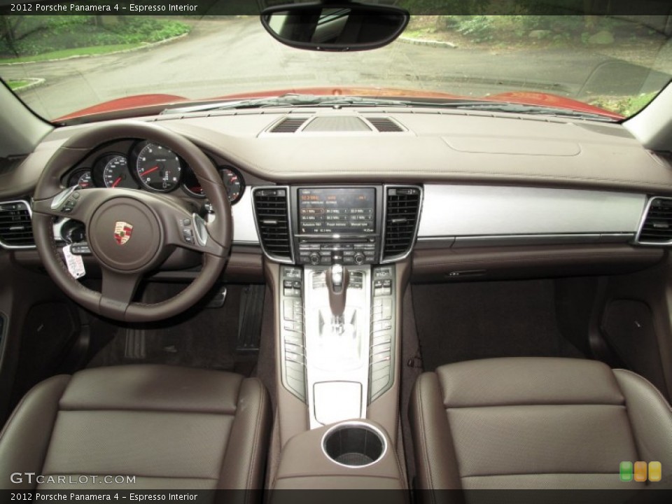 Espresso Interior Dashboard for the 2012 Porsche Panamera 4 #66636637