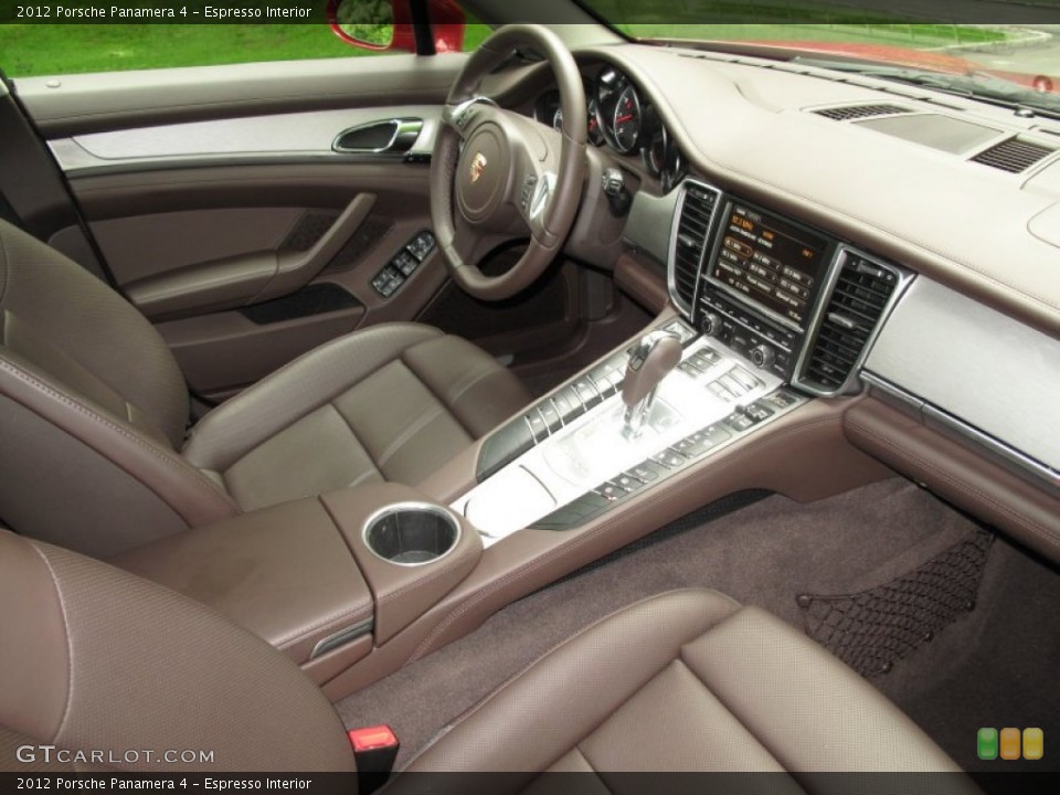 Espresso Interior Photo for the 2012 Porsche Panamera 4 #66636689