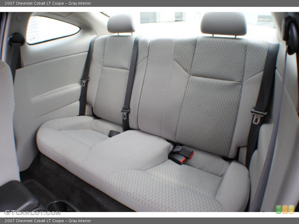 Gray Interior Rear Seat for the 2007 Chevrolet Cobalt LT Coupe #66637829