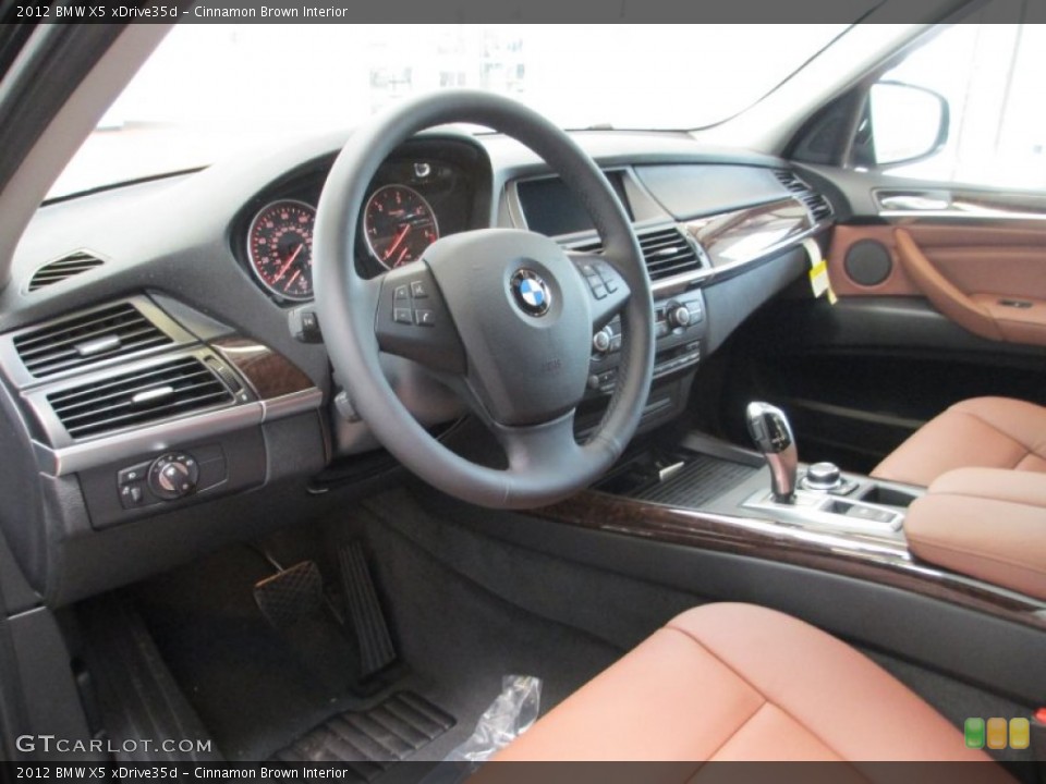 Cinnamon Brown Interior Prime Interior for the 2012 BMW X5 xDrive35d #66639302