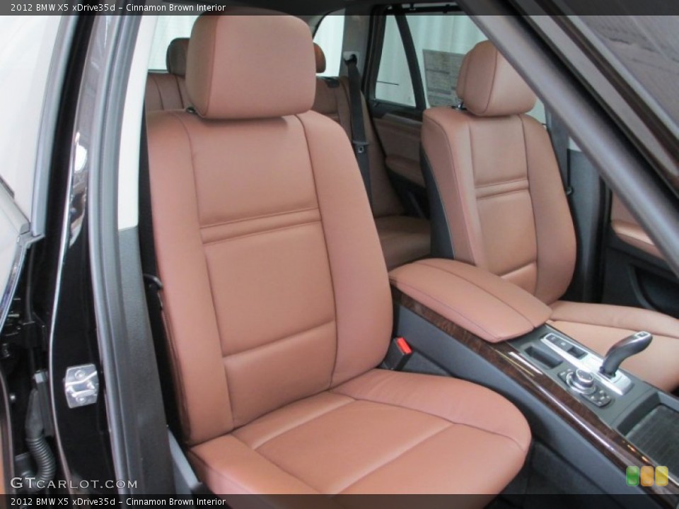 Cinnamon Brown Interior Photo for the 2012 BMW X5 xDrive35d #66639308