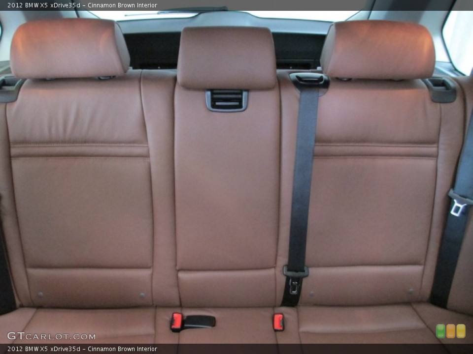 Cinnamon Brown Interior Rear Seat for the 2012 BMW X5 xDrive35d #66639311