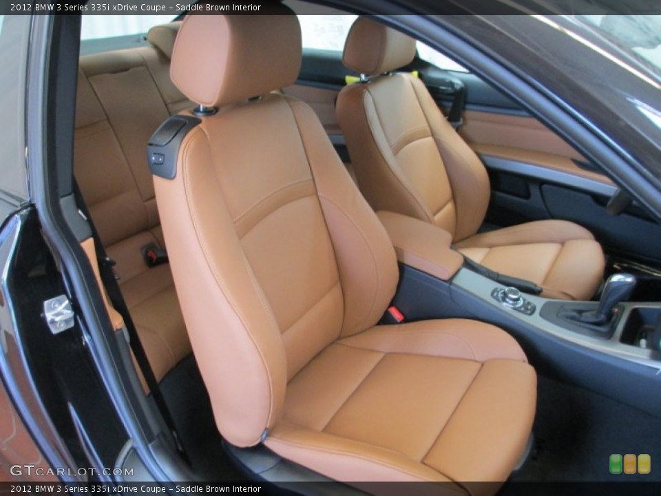 Saddle Brown Interior Photo for the 2012 BMW 3 Series 335i xDrive Coupe #66639859