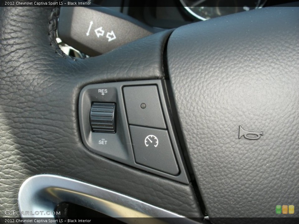 Black Interior Controls for the 2012 Chevrolet Captiva Sport LS #66640112