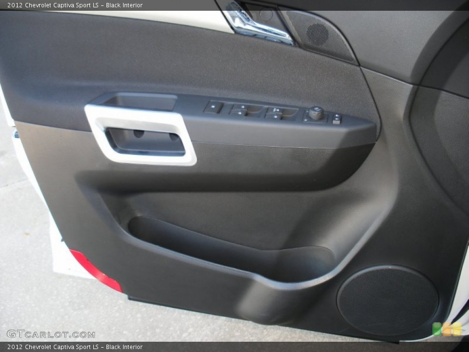 Black Interior Door Panel for the 2012 Chevrolet Captiva Sport LS #66640235