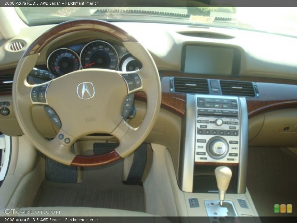 Parchment Interior Dashboard for the 2008 Acura RL 3.5 AWD Sedan #66642047