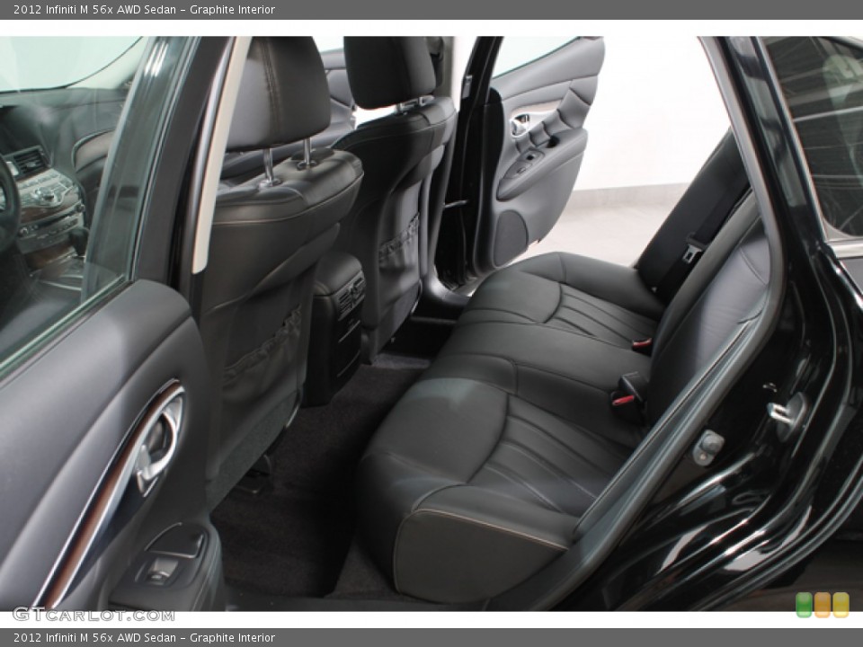 Graphite Interior Photo for the 2012 Infiniti M 56x AWD Sedan #66642431