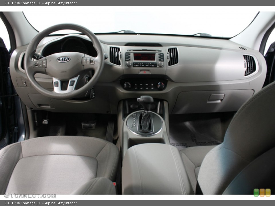 Alpine Gray Interior Dashboard for the 2011 Kia Sportage LX #66642617