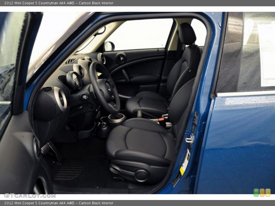 Carbon Black Interior Photo for the 2012 Mini Cooper S Countryman All4 AWD #66642766