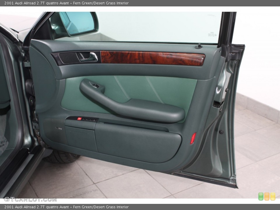 Fern Green/Desert Grass Interior Door Panel for the 2001 Audi Allroad 2.7T quattro Avant #66643265