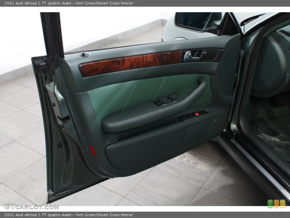Fern Green/Desert Grass Interior Door Panel for the 2001 Audi Allroad 2.7T quattro Avant #66643298