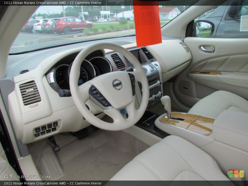 CC Cashmere Interior Prime Interior for the 2011 Nissan Murano CrossCabriolet AWD #66644351