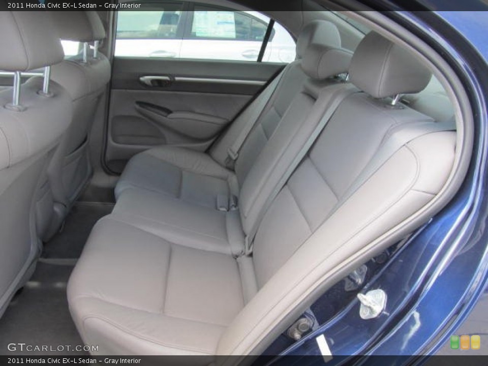 Gray Interior Photo for the 2011 Honda Civic EX-L Sedan #66645488
