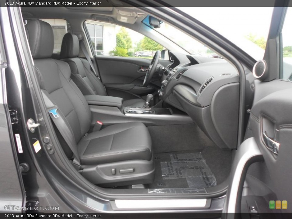 Ebony Interior Front Seat for the 2013 Acura RDX  #66647321