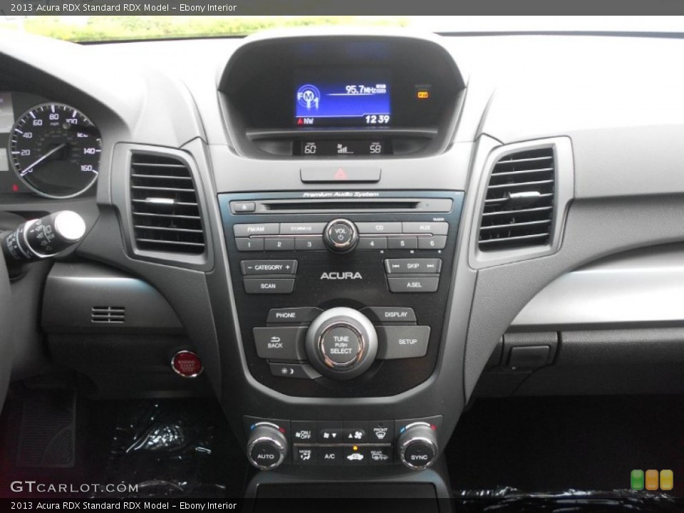Ebony Interior Controls for the 2013 Acura RDX  #66647366