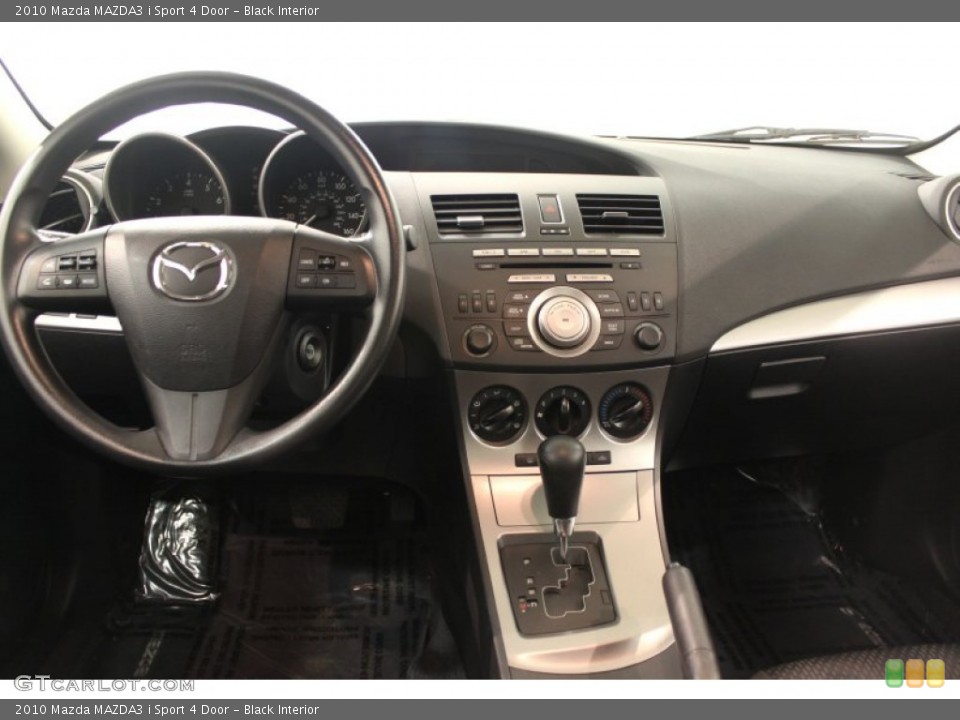 Black Interior Dashboard for the 2010 Mazda MAZDA3 i Sport 4 Door #66648452