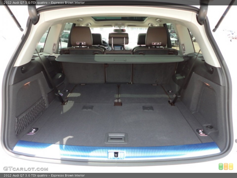 Espresso Brown Interior Trunk for the 2012 Audi Q7 3.0 TDI quattro #66649031