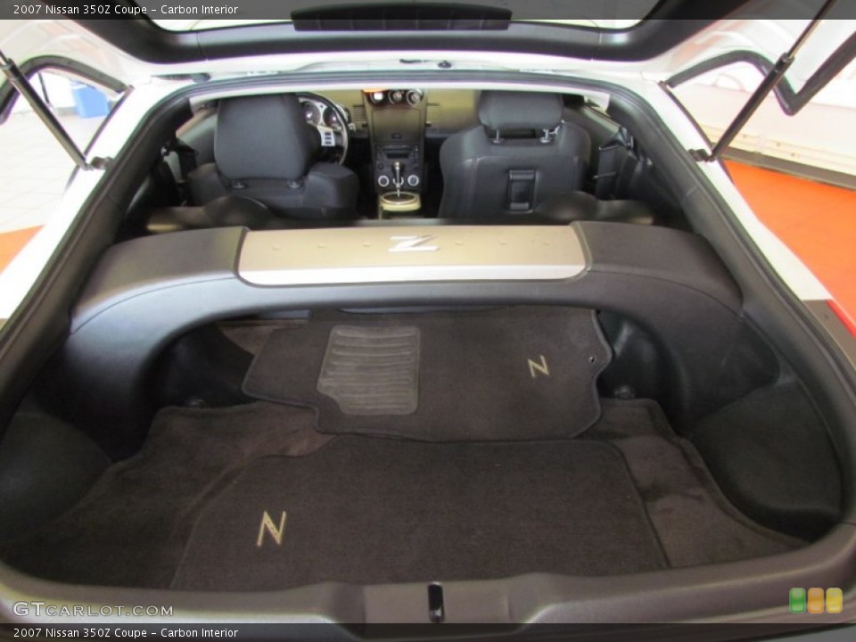 Carbon Interior Trunk for the 2007 Nissan 350Z Coupe #66651590