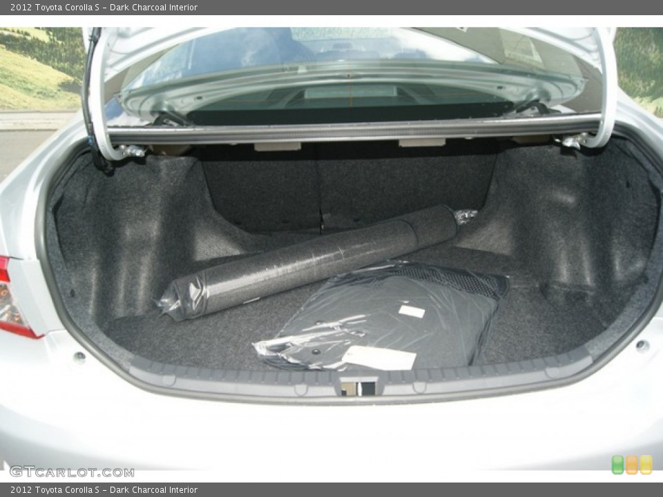 Dark Charcoal Interior Trunk for the 2012 Toyota Corolla S #66655372