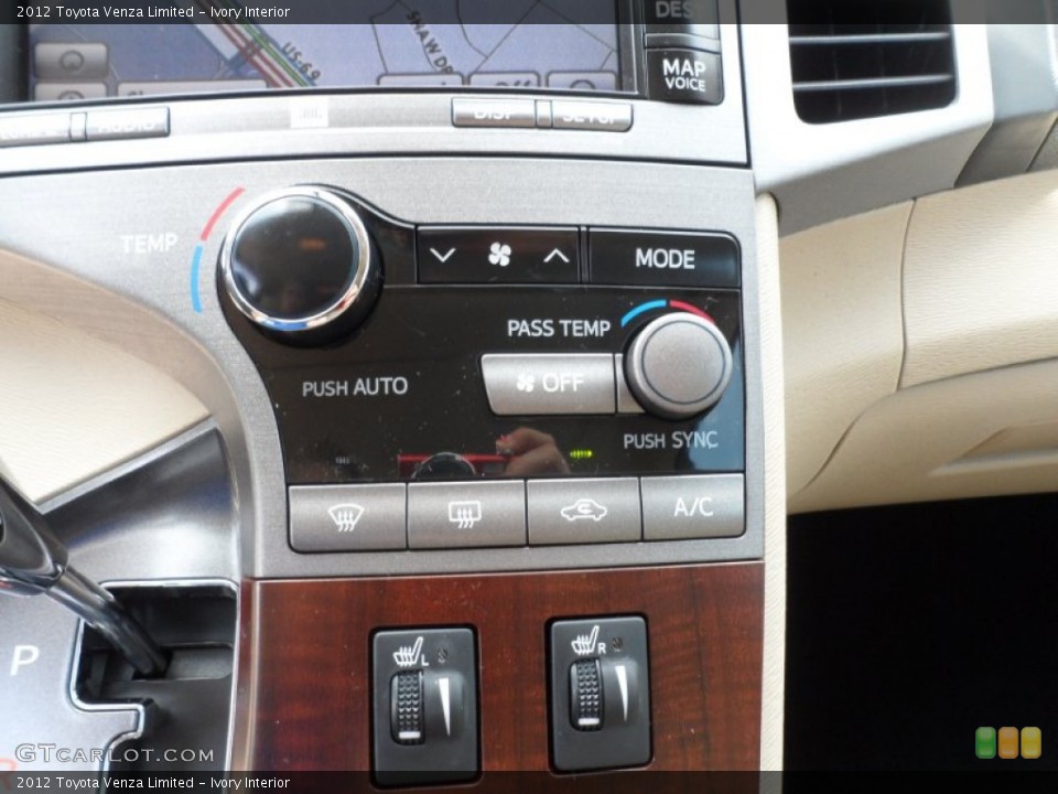 Ivory Interior Controls for the 2012 Toyota Venza Limited #66656336