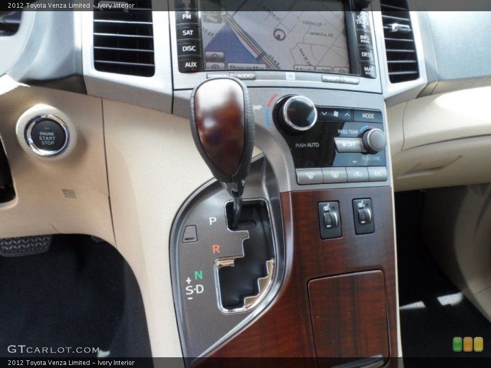Ivory Interior Transmission for the 2012 Toyota Venza Limited #66656354
