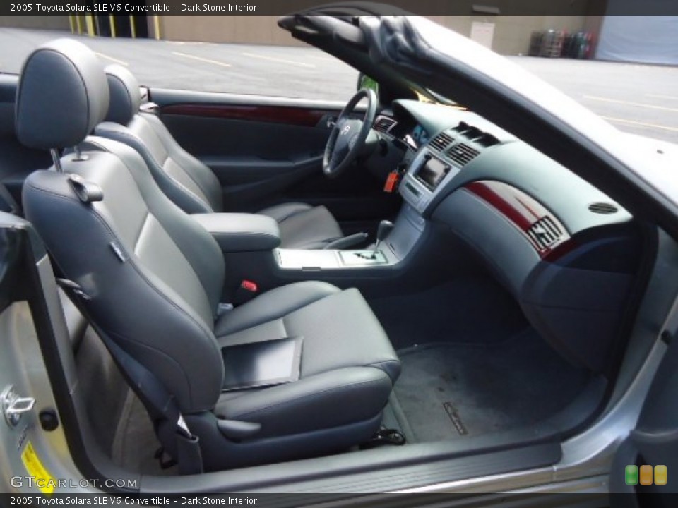 Dark Stone Interior Photo for the 2005 Toyota Solara SLE V6 Convertible #66657032