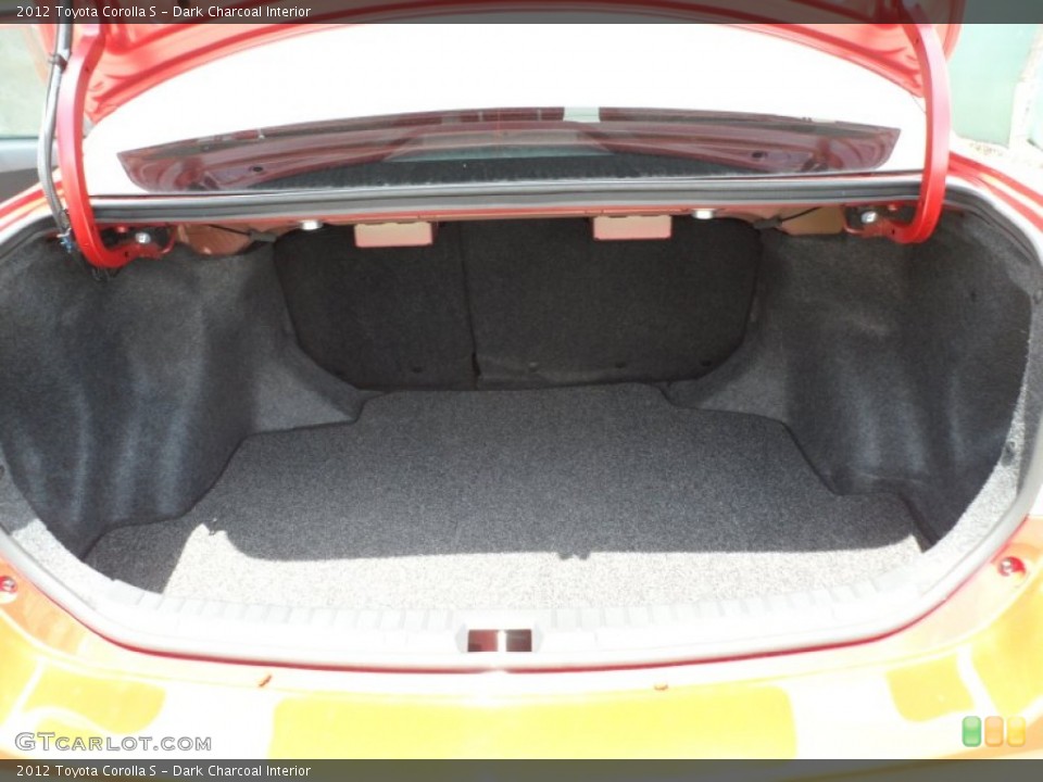 Dark Charcoal Interior Trunk for the 2012 Toyota Corolla S #66657362